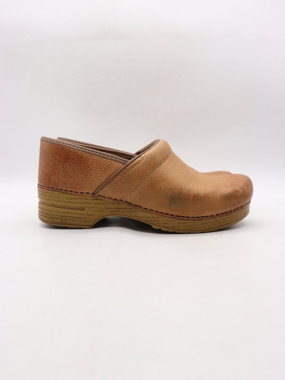 Dansko Shoes Men’s  EU 42 US 8.5-9 Professional Slip On Clogs Brown Leather